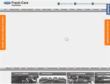 Tablet Screenshot of frank-cars.pl
